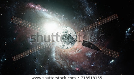 Stock photo: The European Space Agencys Automated Transfer Vehicle 4 Into Space