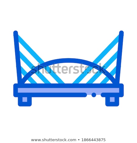 Stock photo: Malaysia Attractions Icon Vector Outline Illustration