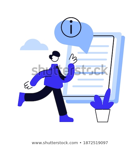 Foto stock: Instruction Manual Vector Concept Metaphor