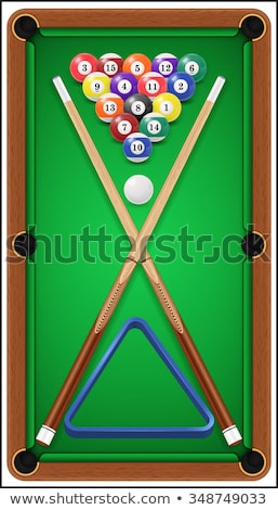 Сток-фото: Billard Game Concept