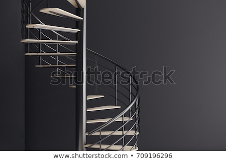 Stockfoto: Steel Staircase Construction