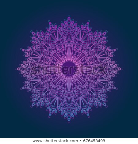 Stock photo: Electric Mandala