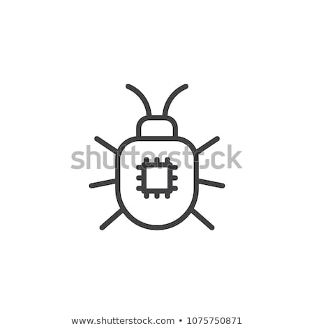 Stock photo: Computer Bug Security