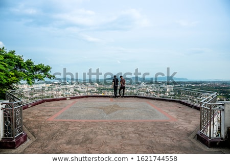 Stock fotó: Panorama City And Sea Of Phuket Province