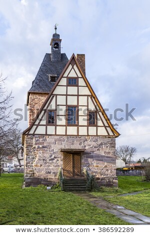 Stock photo: Half Timbered Church In Rottleben Thuringia