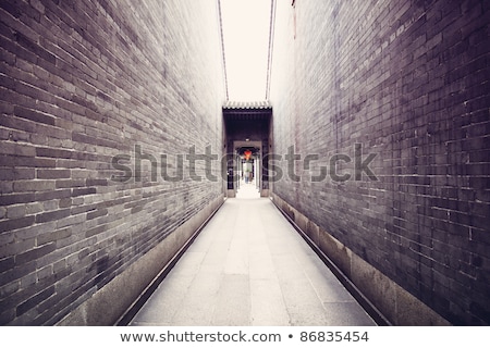 中国の伝統的な回廊 ストックフォト © cozyta