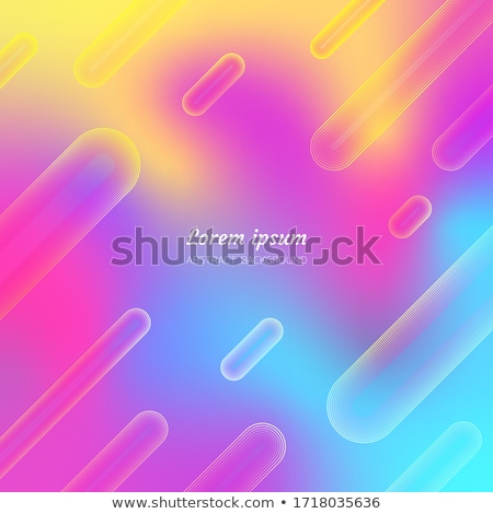 Stockfoto: Abstract Colorful Geometric Background Template Brochure Design