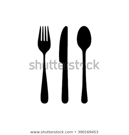 Stok fotoğraf: Cutlery Set Vector