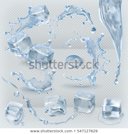 Сток-фото: Water With Ice