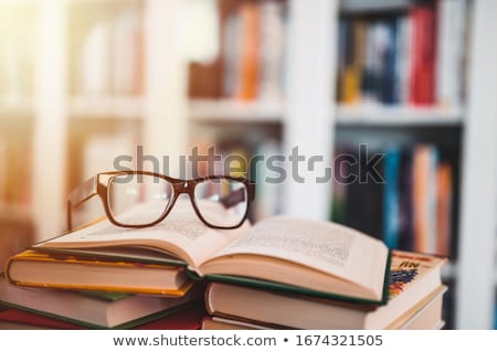 Zdjęcia stock: Book With Glasses