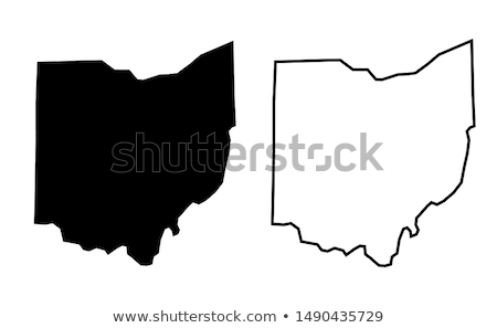 Foto stock: State Of Ohio Icons