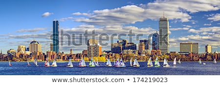 Foto stock: Panorama Of Boston Usa