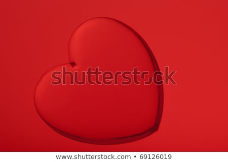 Miniatură în formă de inimă acrilică Imagine de stoc © homydesign