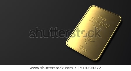 Stock photo: Fine Gold Bars 10 Oz