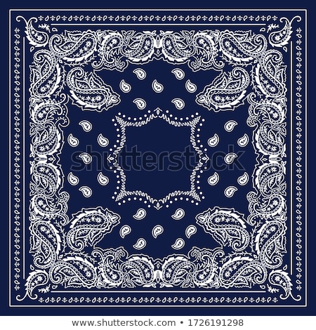 Сток-фото: Paisley Bandana Print