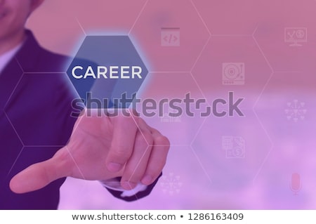 Stock fotó: Career Words