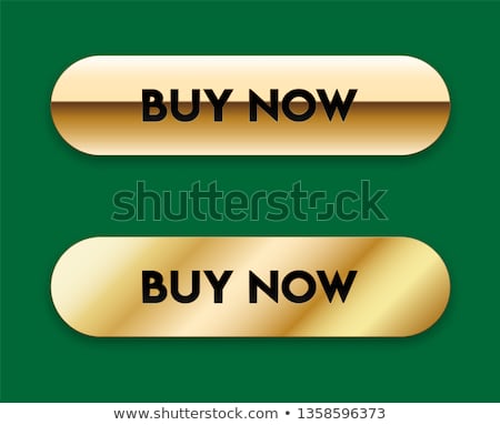 Stockfoto: Add To Cart Golden Vector Icon Design