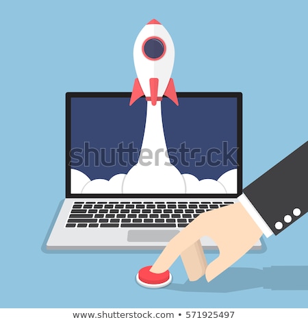 [[stock_photo]]: Laptop Button - Success