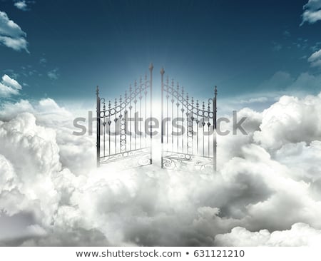 Stock photo: Heavens Gates In The Clouds