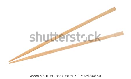 Stok fotoğraf: Disposable Wooden Chopsticks