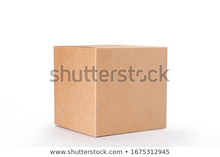 Сток-фото: Cardboard Box Carton Container