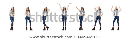 Pretty Sporty Teenager With Crossed Arms [[stock_photo]] © Elnur