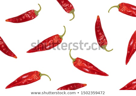 Foto stock: Dried Red Chili Peppers