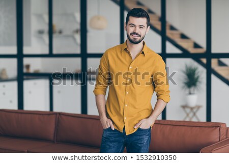 Stock photo: Relaxed Businessman With Hand In Pocket Going Home From Work