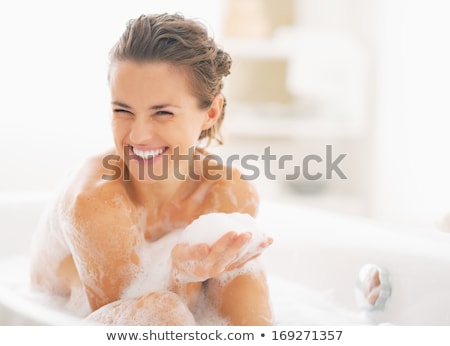 Zdjęcia stock: Bathroom Woman