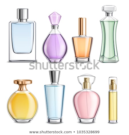 Foto stock: Illustration Of Perfume Flasks