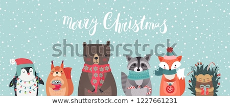 Stock photo: Squirrel At Christmas