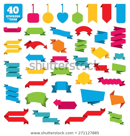 Foto stock: Great Offer Blue Sticky Notes Vector Icon Design