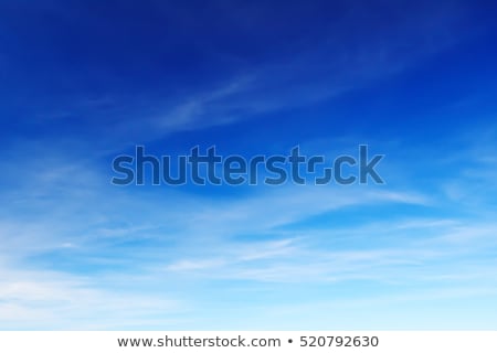 Foto stock: Cloudy Blue Sky Abstract Background