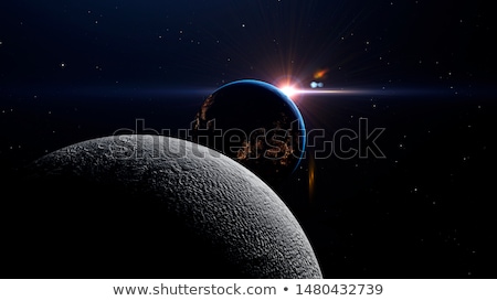 Alignment Of Sun Earth And Moon Zdjęcia stock © StudioFI