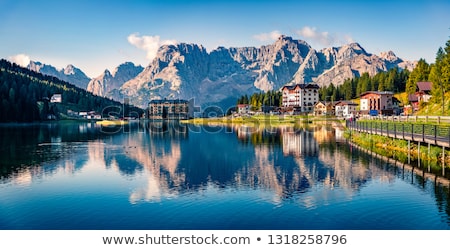 Stock fotó: Lake Misurina In The Alps