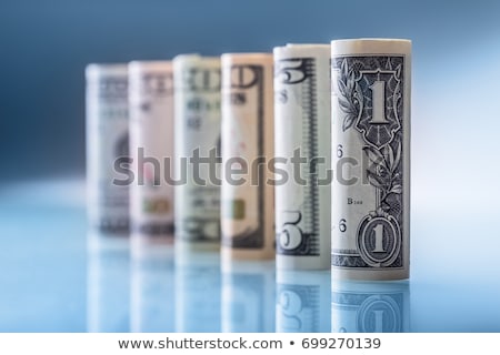 Сток-фото: Dollar Banknote With Different Values