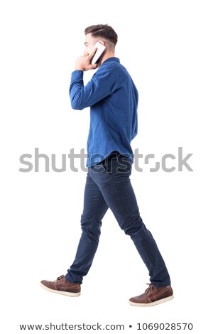 Stock fotó: Well Dressed Man Stepping To A Side