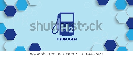 Stock fotó: Hexagon Structure H2 Gas Pump Header