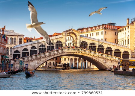 [[stock_photo]]: Rialto Bridge Ponte Di Rialto In Venice Italy On A Sunny Day