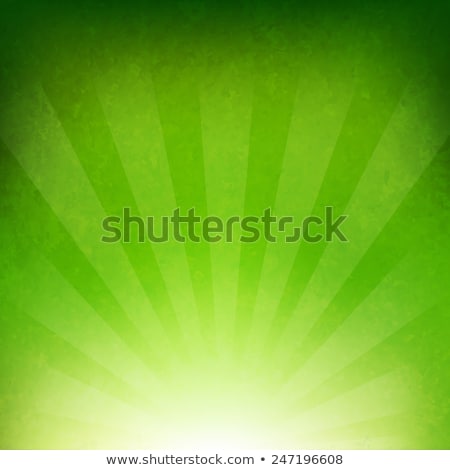 Vector Green Burst Background ストックフォト © barbaliss