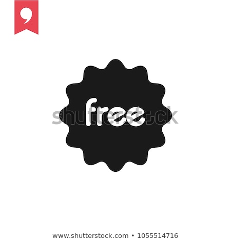 Stockfoto: Free Coupon Green Vector Icon Design