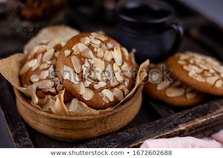 Stock photo: Almond Cookies