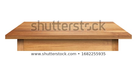 Сток-фото: School On Wooden Table