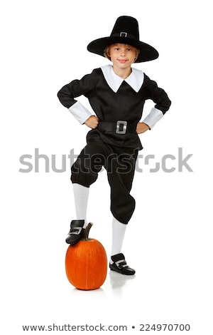 [[stock_photo]]: Boy Pilgrim