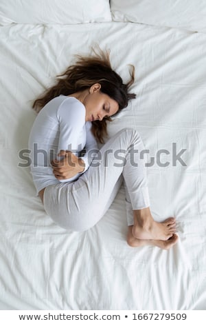 Stock photo: Girl Having Stomach Ache