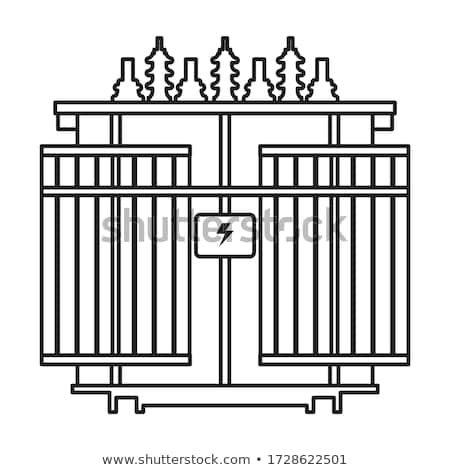 Zdjęcia stock: Electric Transformer Icon