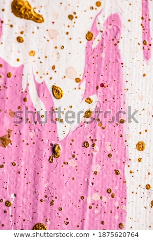 Stock photo: Abstract Acrylic Paint Strokes Art Brush Flatlay Background