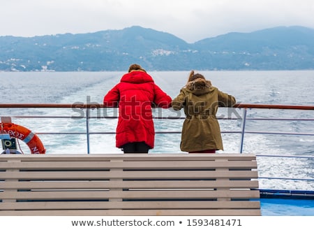 Foto stock: Ferry Boat Deck
