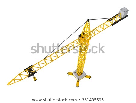 3d View Of A Crane Сток-фото © vlastas
