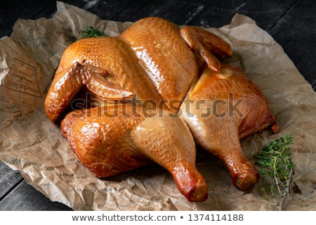 Stock photo: Smoked Chicken